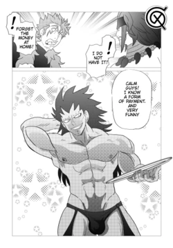 Gajeel getting paid (Fairy Tail) [English]