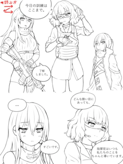 [Physisyoon] Double Life of the Female Commander (Girls' Frontline)