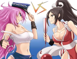 [veiled616] Mai VS Poison (King of Fighters) [Decensored]