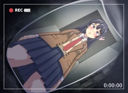 Sexy constipated Mai-san was trying to poop very hard