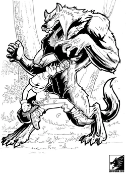 [Locofuria] Pan vs. The Werewolf - Pan's Lunar Battle (Dragon Ball GT)