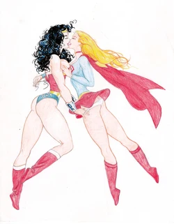 Ksennin Superhero Sketches and Comics