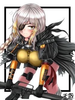 Tenkuu's art of M16A1 emoticon