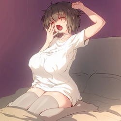 [Aya Shobon] Futanari's Morning