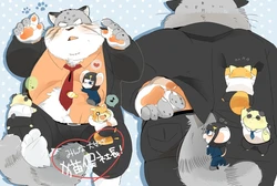 (Kemoket 8) [Kokemomo (Hyaku)] Minna Daisuki Nekomata Shachou!