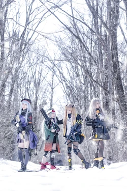 girls frontline cosplay collection