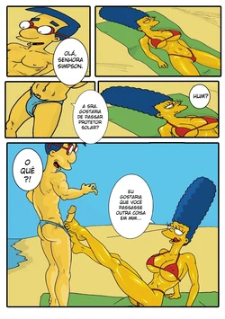 [The Fear (Tzinnxt)] Beach Fun (The Simpsons) [Portuguese-BR]