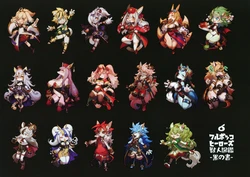 (Kemoket 8) [Denkishiki (Rikose)] Full Bokko Heroes Juujin Zukan -Kuro no Sho- (Full Bokko Heroes)