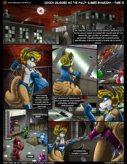Condom Crusader And The Faulty Rubber Shakedown by Kitsune Youkai (spanish)