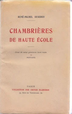 [Rene-Michel Desergy] Chambrieres de haute ecole
