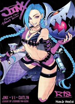 (FF23) [Turtle.Fish.Paint (Hirame Sensei)] JINX Come On! Shoot Faster (League of Legends) [Portuguese-BR] [Colorized]