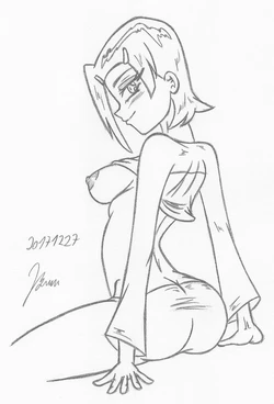 Gwen Tennyson_ ben10_My miny Sketches work_5