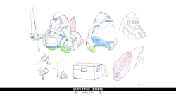 Space Dandy vol.5 Bluray designs