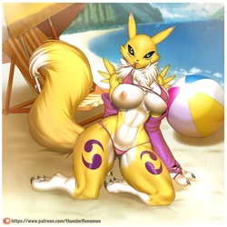 _thunder-renamon -intersex - e621