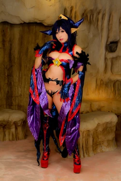 [Haika x ra Bitch (Akiton)] Haika x ra Bitch Cosplay Photobook Vol.167 (Queen's Blade)--Swamp Witch Werbellia