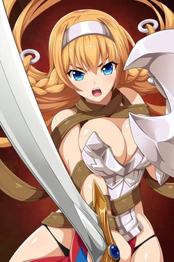 Queen's blade WHITE TRIANGLE