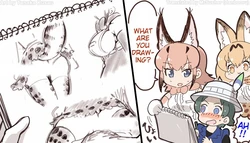 [Tanaka Kusao ] Sketching competition (Kemono Friends) [English]