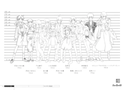 Bakemonogatari Animation Reference Materials Settei