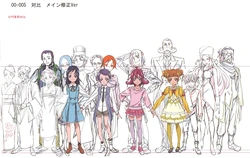 Doki Doki Pretty Cure Animation Reference Materials Settei