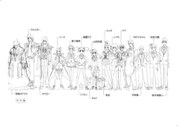 Fresh Pretty Cure Animation Reference Materials Settei