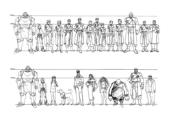 Fullmetal Alchemist Animation Reference Materials Settei