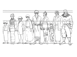 Gintama Animation Reference Materials Settei