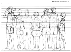 Haikyuu Animation Reference Materials Settei