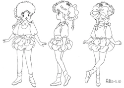 Magical Idol Pastel Yumi Animation Reference Materials Settei