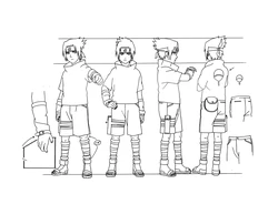 Naruto Animation Reference Materials Settei