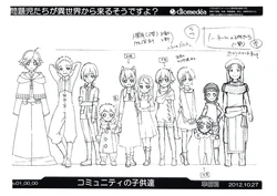 Problem Children Animation Reference Materials Settei