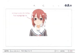 Yuuki Yuuna wa Yuusha de Aru Animation Reference Materials Settei