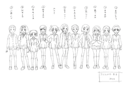 Smile Pretty Cure Animation Reference Materials Settei