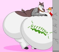 Badgerclops and a Foxie (Mao Mao: Heroes of Pure Heart)