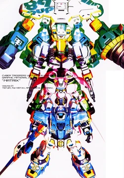 Virtual-On Oratorio Tangram - Graphic Material Collection "Matrix" Vol.1