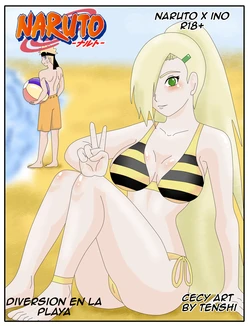 [CecyArtByTenshi] Diversion en La Playa (Naruto) [Spanish]