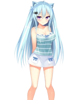 [milimili:AMUSE CRAFT EROTICA] Chinkamo Twins 2! ~Natsu da! Umi da! Futago no Imouto Oppai Taiketsu da!~ (Character set + Background) [part 2]