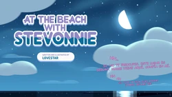 [LoveStar] At the Beach With Stevonnie (spanish)