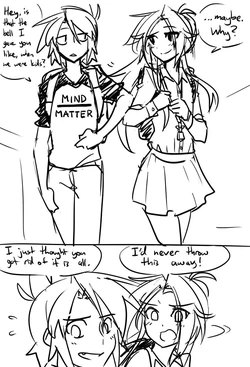 [Matsu-sensei] Mattie's boob origin story (ongoing) (English)