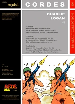 (Alan Davis) Charlie Logan T4 (inachevé) (fr)