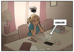 [Lewdua] Homework – Nessie and Karen