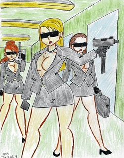 James Foxx and the Spy girls