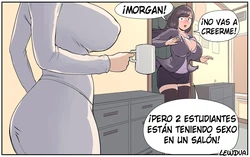 [Lewdua] Morgan Rosewood and The Literature Teacher [Yumrod] [Spanish]