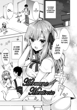 [Tetsuyama Kaya] Usotsuki Sister - Sister Lies | Hermana Mentirosa (Shojo Holic - Virgin-holic) [Spanish] [H-E] [Digital]