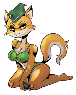 Lt. Fox Vixen - Squirrel and Hedgehog - 5th Pack