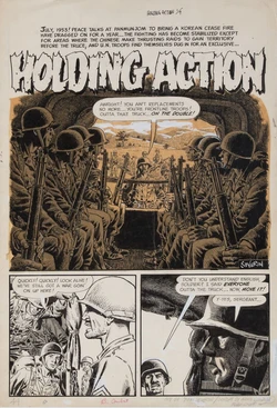 [John Severin] Holding Action (Blazing Combat #2)