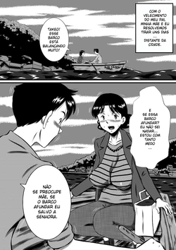 [Milkdou Shoukai (Milk Koubou)] Kaa-san, Kaa-san! Kaa-saaaan! Mujintou, Boshi Futari de Yagai Sex! [Portuguese-BR] [Rewrite]