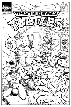 [Harry Ball] Los Pájaros, Las Abejas, ¡y las Tortugas! (Teenage Mutant Ninja Turtles) [Spanish] {Gisicom Comics}