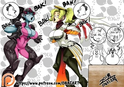 [ONATart] Mercy's Random Swap (Overwatch)