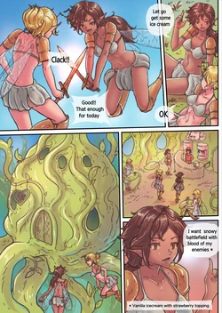 [Darkvasili] The the little ice cream shop (Guro warning)