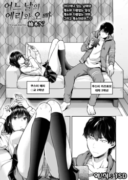 [Yuzuki N Dash] Aru Hi no Eri to ani | 어느 날의 에리와 오빠 (COMIC AOHA 2019 Fuyu) [Korean] [TSD] [Digital]